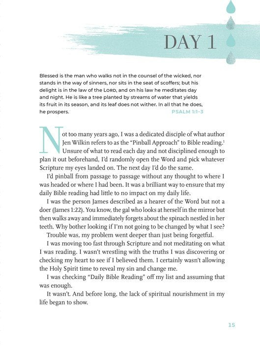 Thirsty: 12 Weeks of Drinking Deeply from God's Word