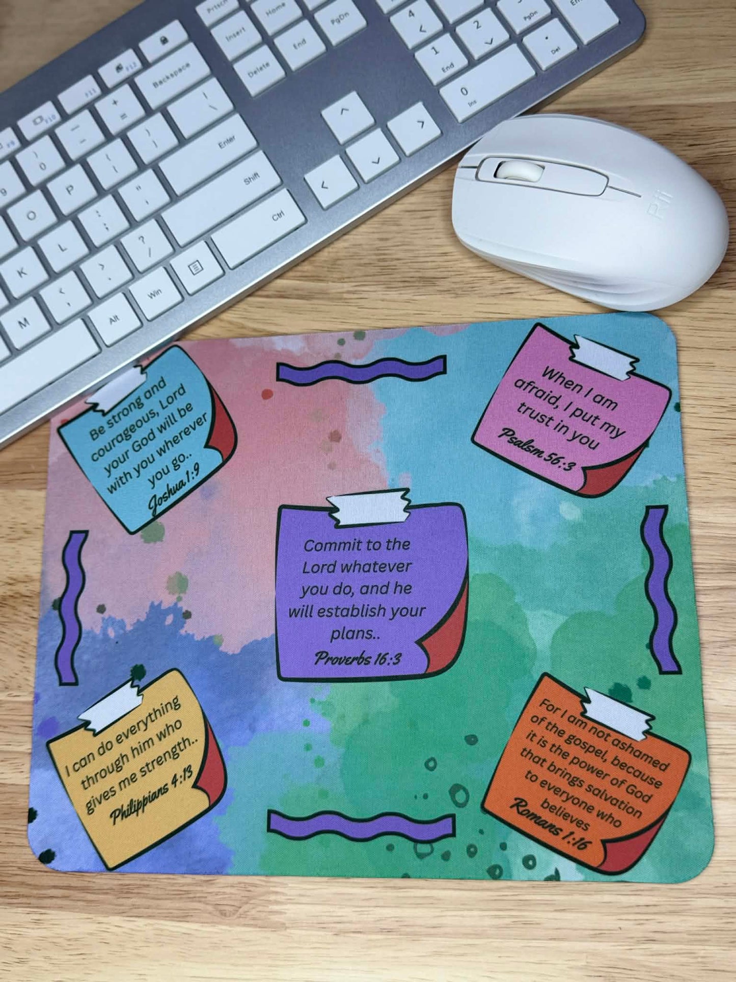 Bible verse mousepad