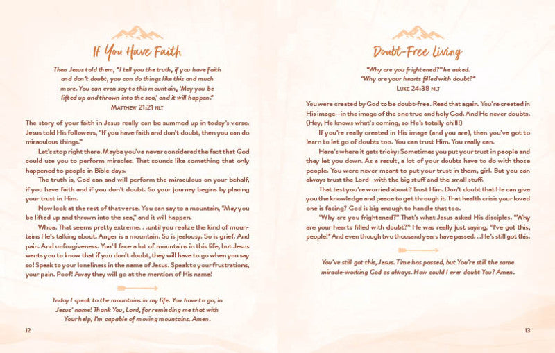 Devotions for a "Moving Mountains" Kind of Girl