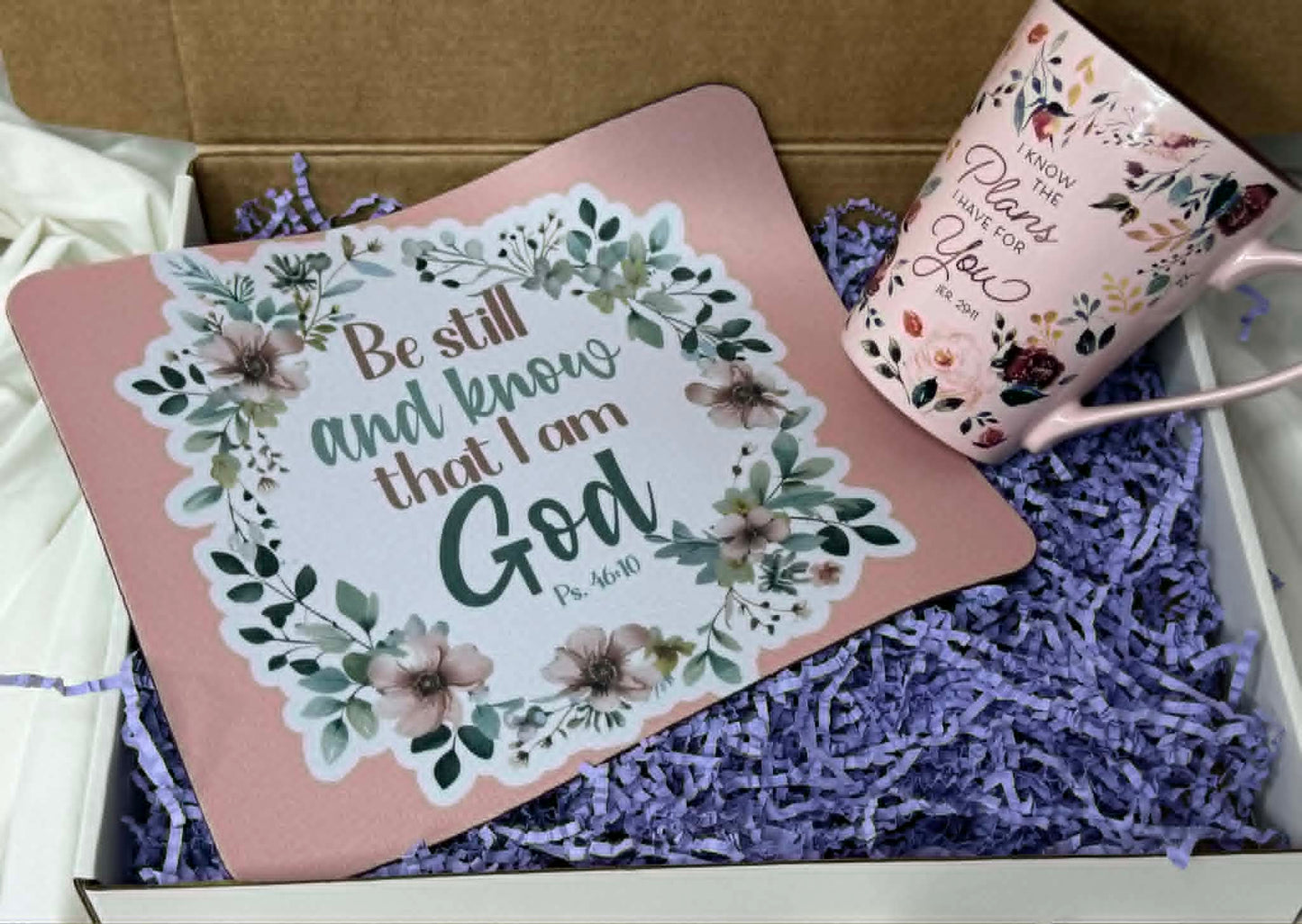 Inspire Bible Box | Christian Encouragement Gift Set, Scripture Prayer Mug