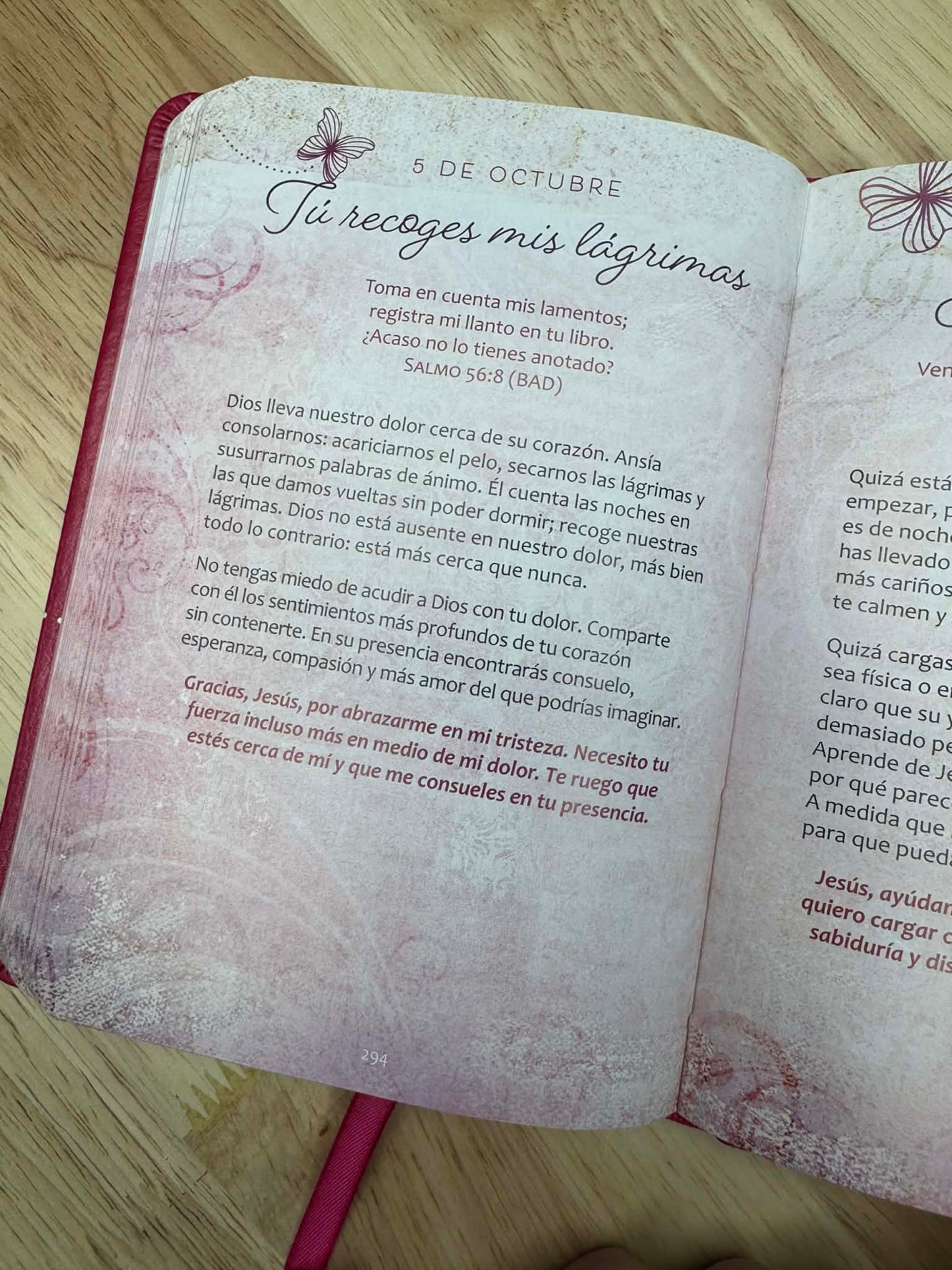 Descansa en la presencia de Dios, con monedero gratis