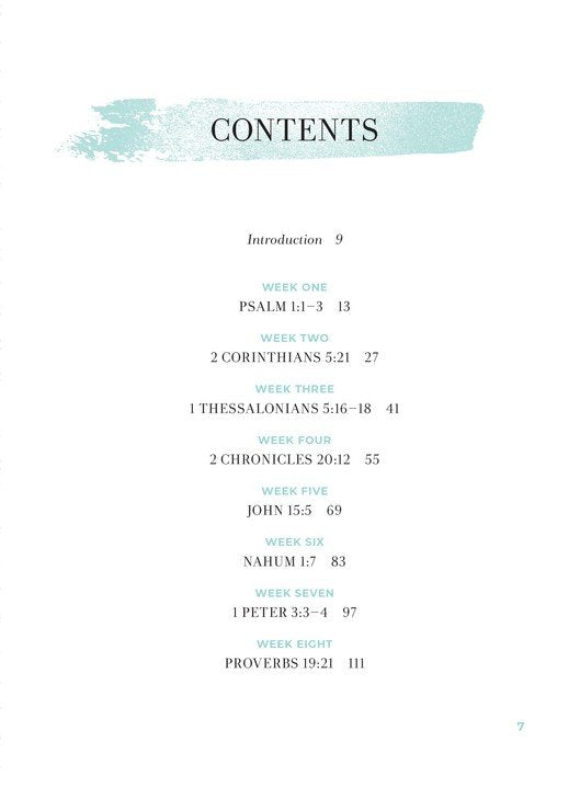 Sediento: 12 semanas bebiendo profundamente de la Palabra de Dios
