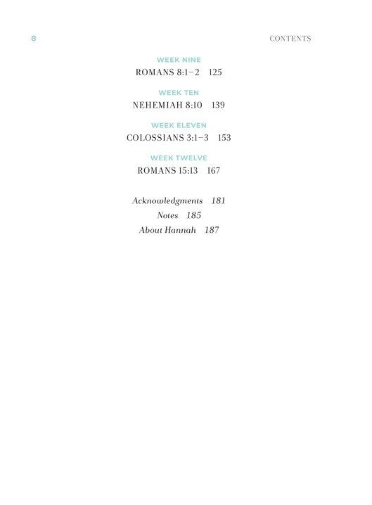 Sediento: 12 semanas bebiendo profundamente de la Palabra de Dios