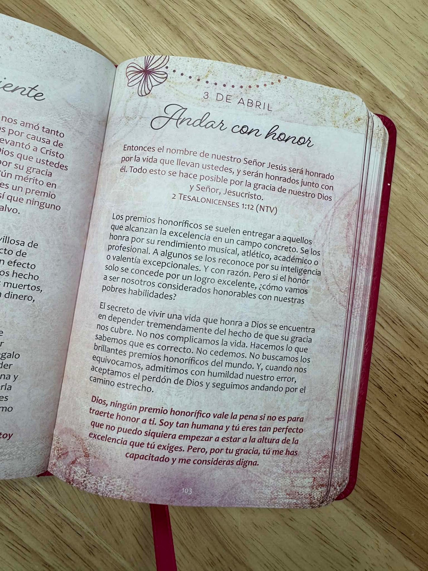 Descansa en la presencia de Dios, con monedero gratis