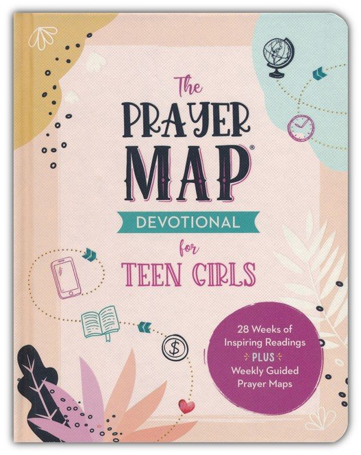 Devocional de mapas de oración para adolescentes: 28 semanas de inspiración y mapas de oración semanales