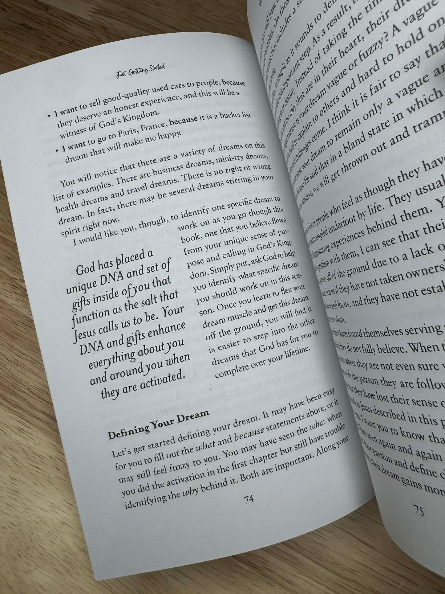 Just Getting Started: Stepping with Courage into God's Call for the Next Stage of Life