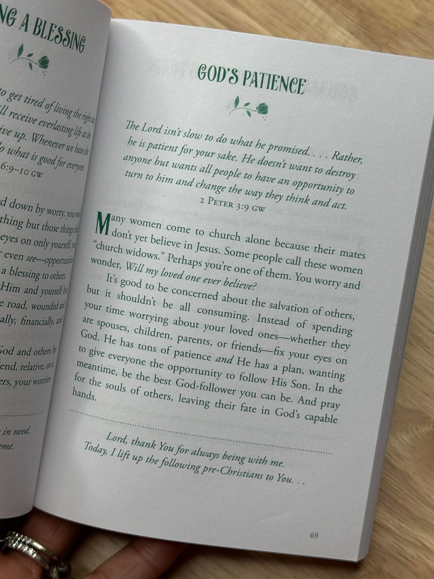 Worry Less, Pray More Devotional