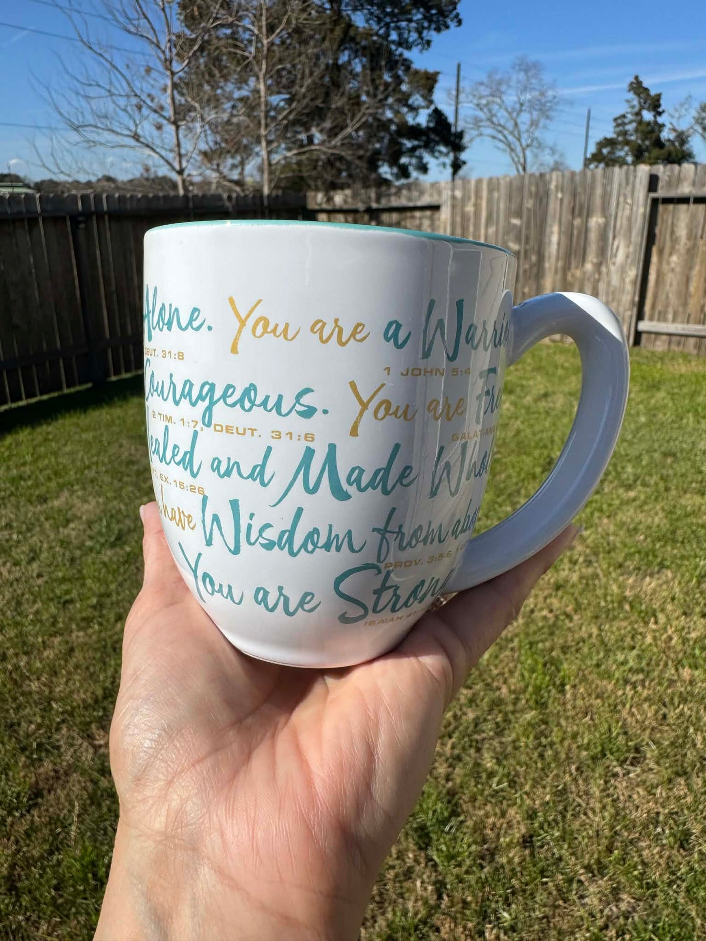 You Are Strong Mug, 14 oz