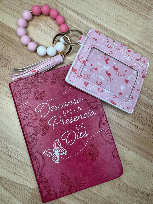 Descansa en la presencia de Dios, con monedero gratis