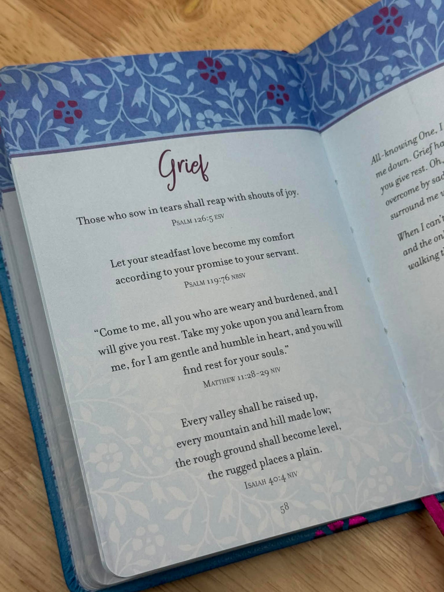 Prayers & Promises for Depression and Anxiety * FREE Wallet Wristlet Included *