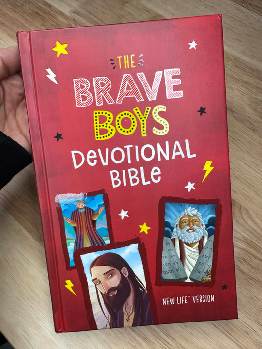 Brave Boys Devotional Bible