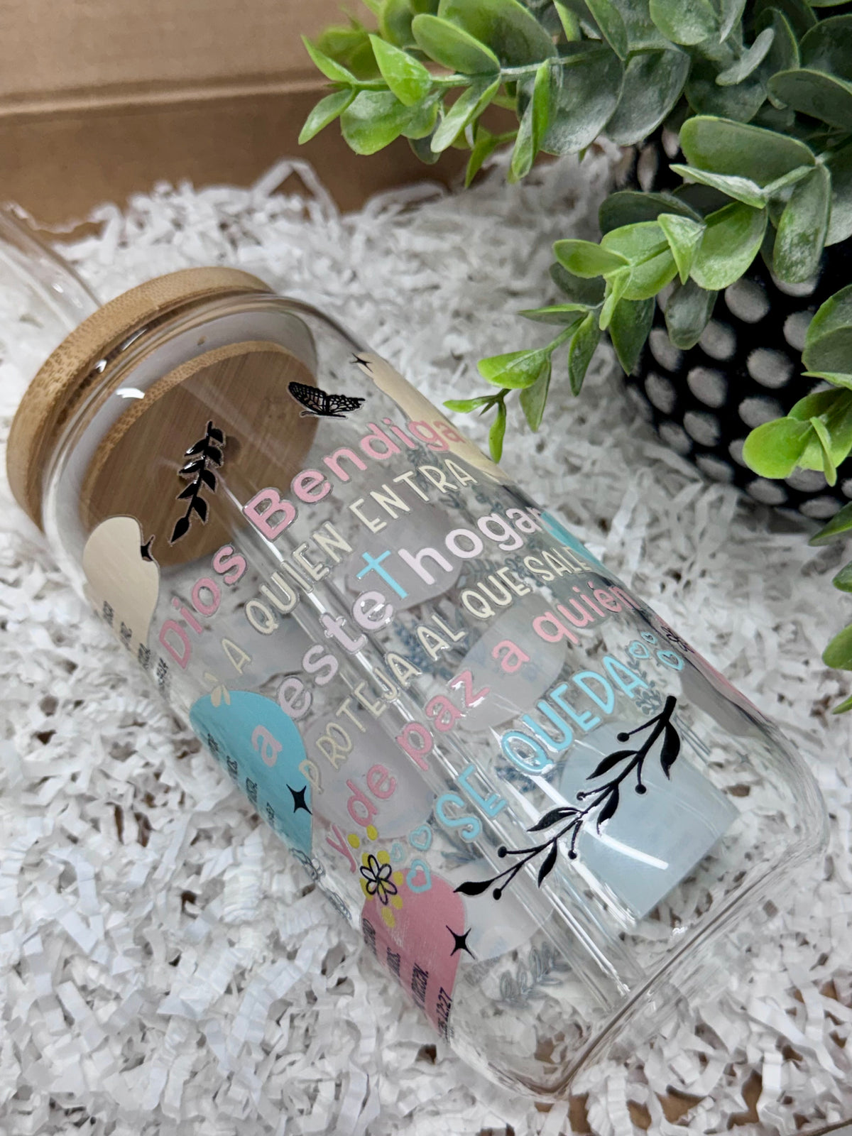 Christian Blessing Box | Faith-Based Gift Box ( Confia en Dios con cada aliento devocional )