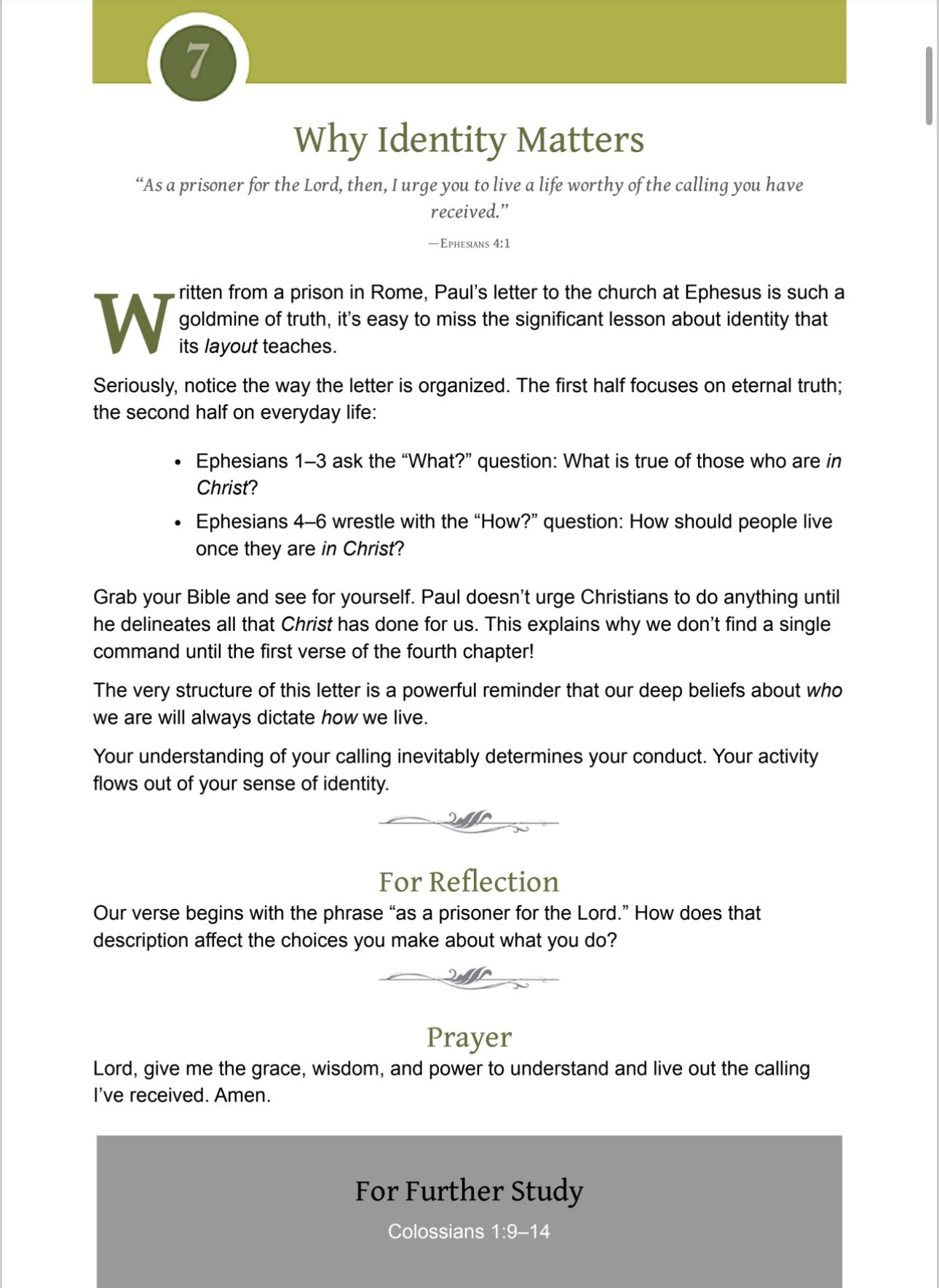 Who I Am in Christ Daily Devotional