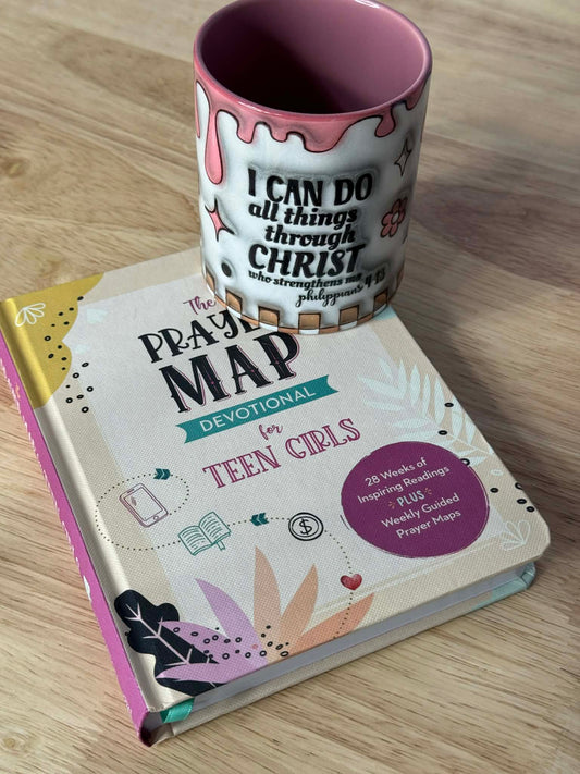 The Prayer Map Devotional for Teen Girls: * FREE Mug Included with Scripture *