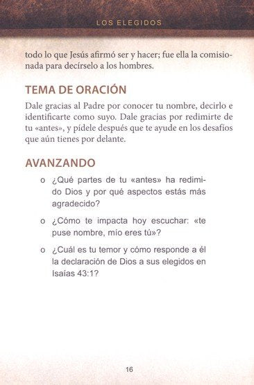 Los elegidos: 40 días con Jesús, libro uno