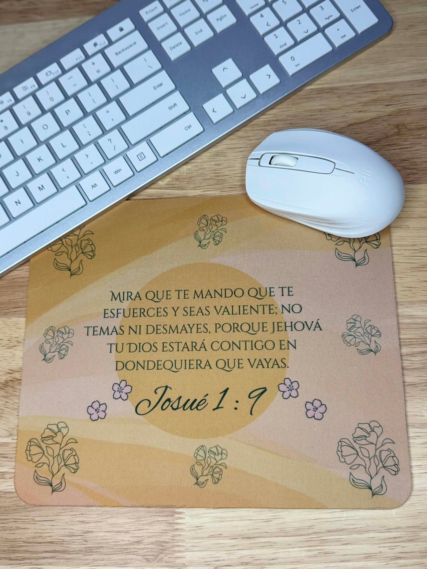 Josué 1:9 Mousepad