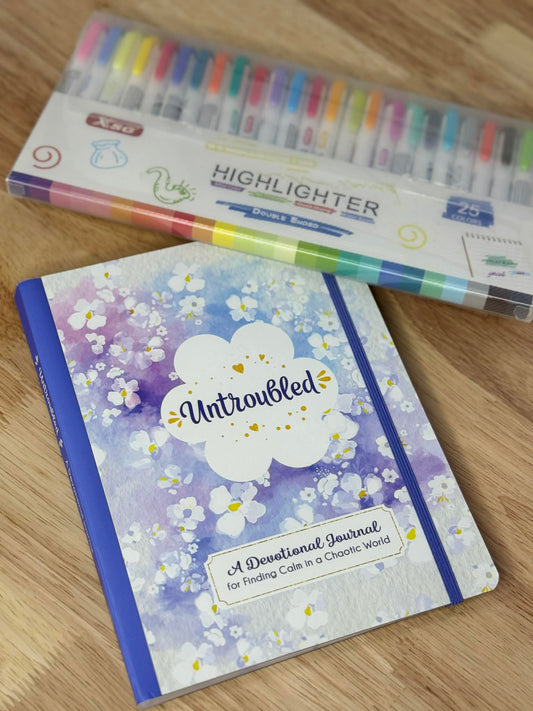 Untroubled: A Devotional Journal for Finding Calm in a Chaotic World