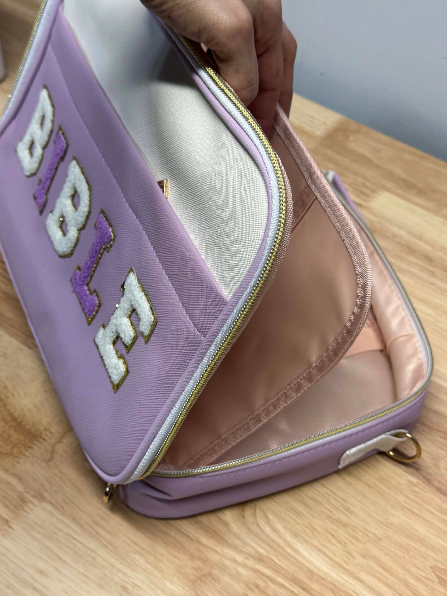 Lavender Bible Case * FREE Stationary Set Included *