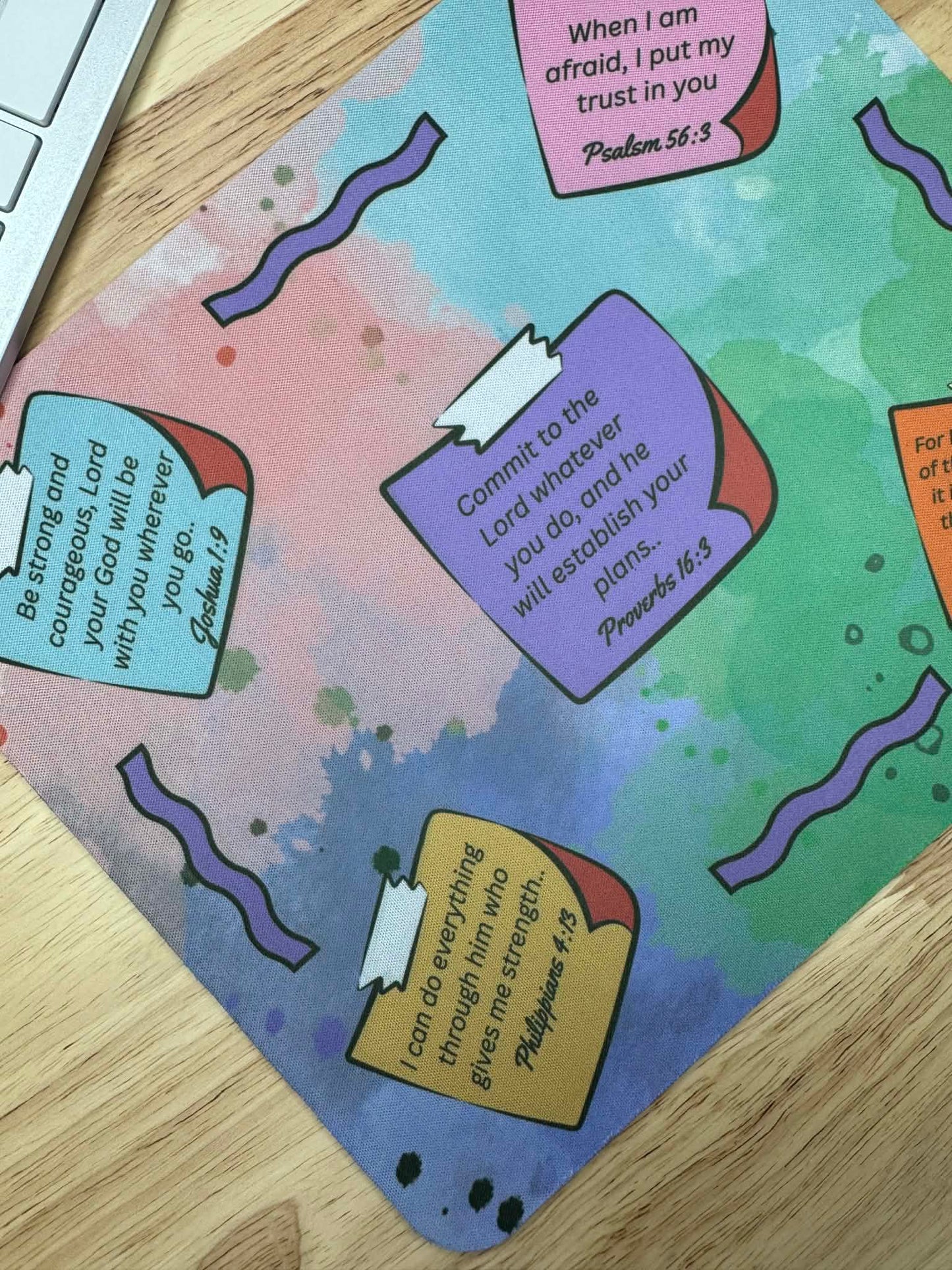 Bible verse mousepad
