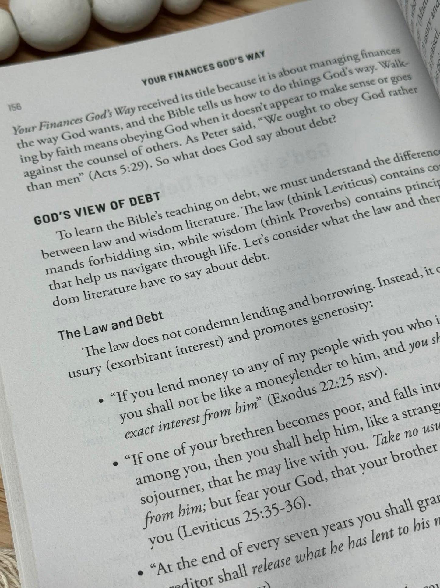 Your Finances God's Way Workbook: A Biblical Guide to Making the Best Use of Your Money