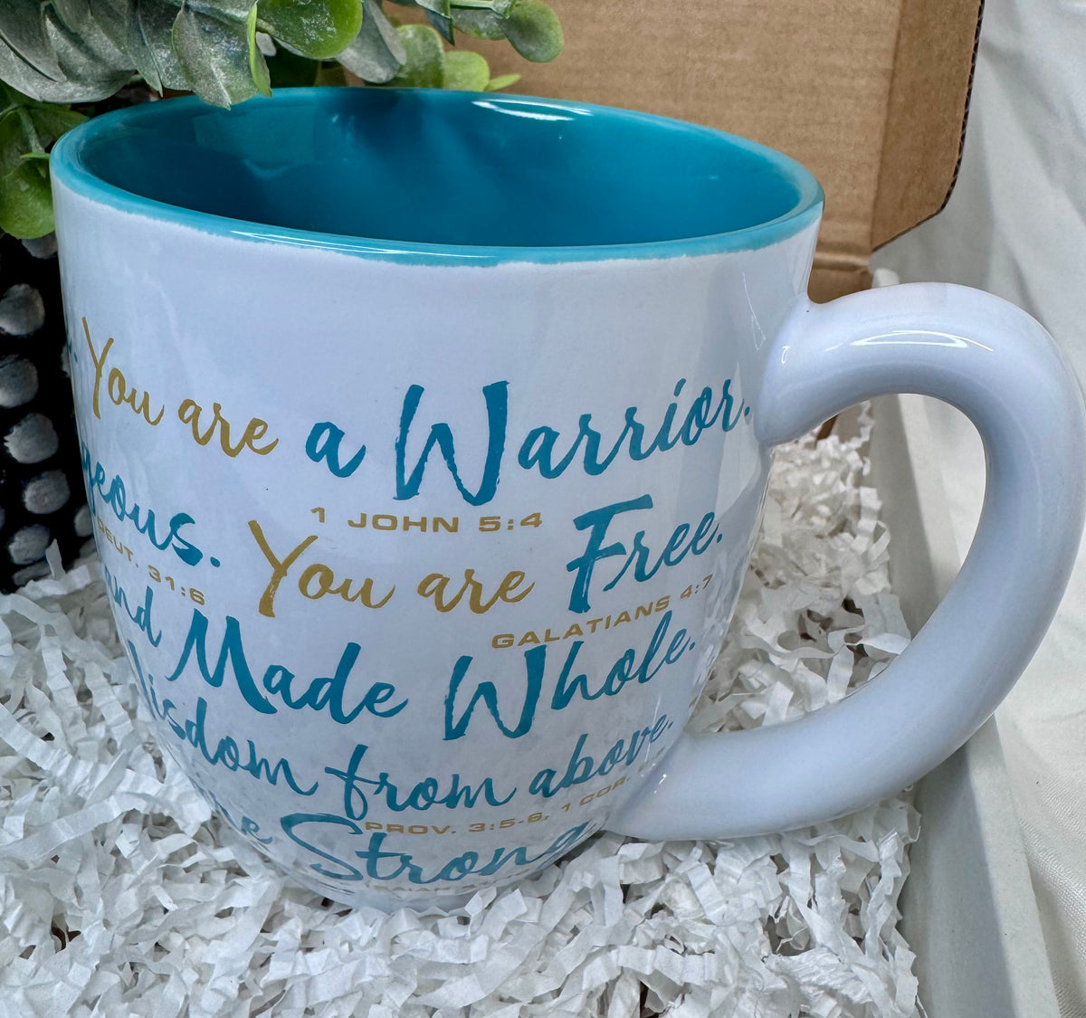 Christian Blessing Box | Faith-Based Gift Box ( Thirsty 12 weeks of drinking from God's word  )