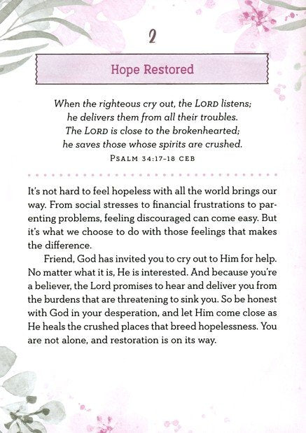 180 Bible Verses for Difficult Times: Devotions for Women - Flexible Casebound