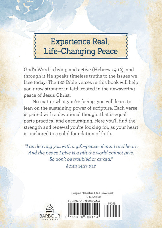180 Bible Verses to Experience Peace
