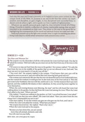 NLT Holy Bible Everyday Devotional Bible for Women New Living Translation