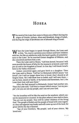 NIV The Books of the Bible: The Prophets