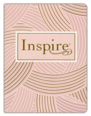 NLT Inspire Bible: The Bible for Coloring & Creative Journaling--softcover, pink