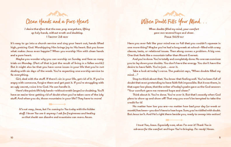 Devotions for a "Moving Mountains" Kind of Girl