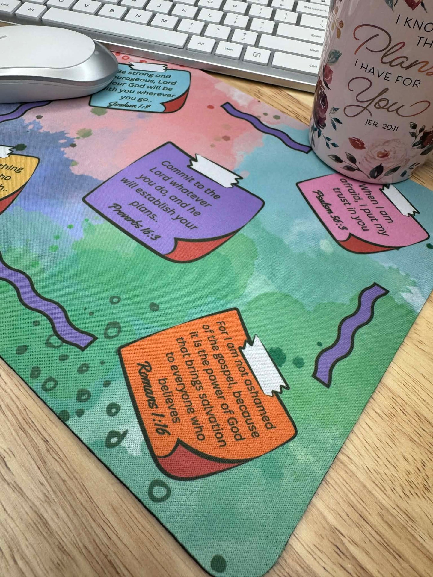 Bible verse mousepad