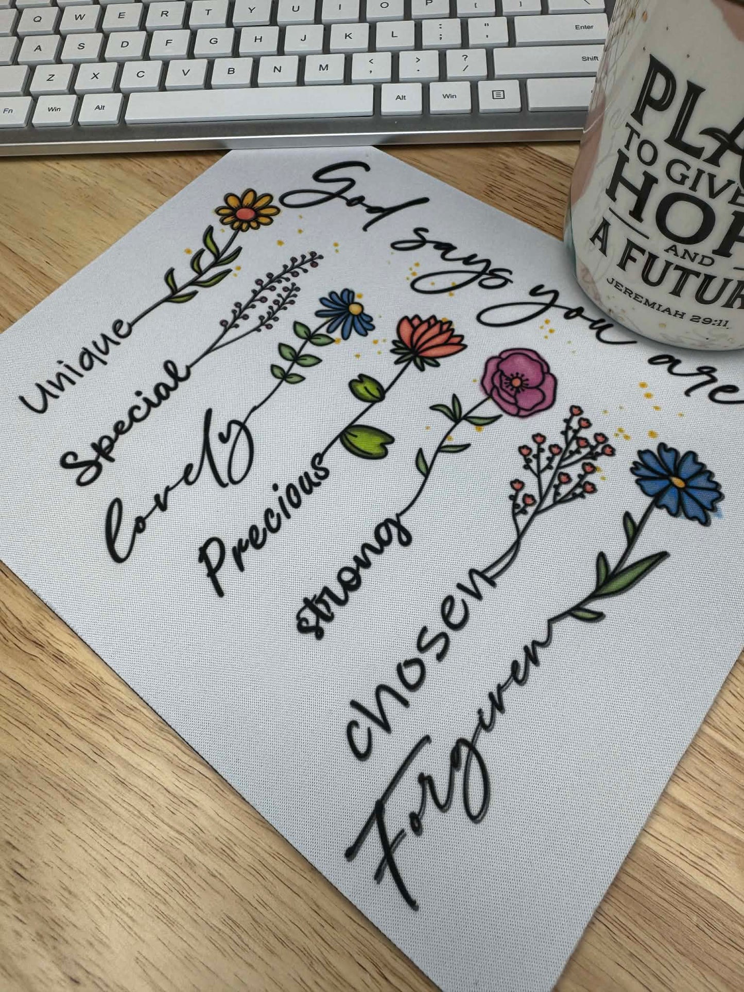 God says you are, mousepad