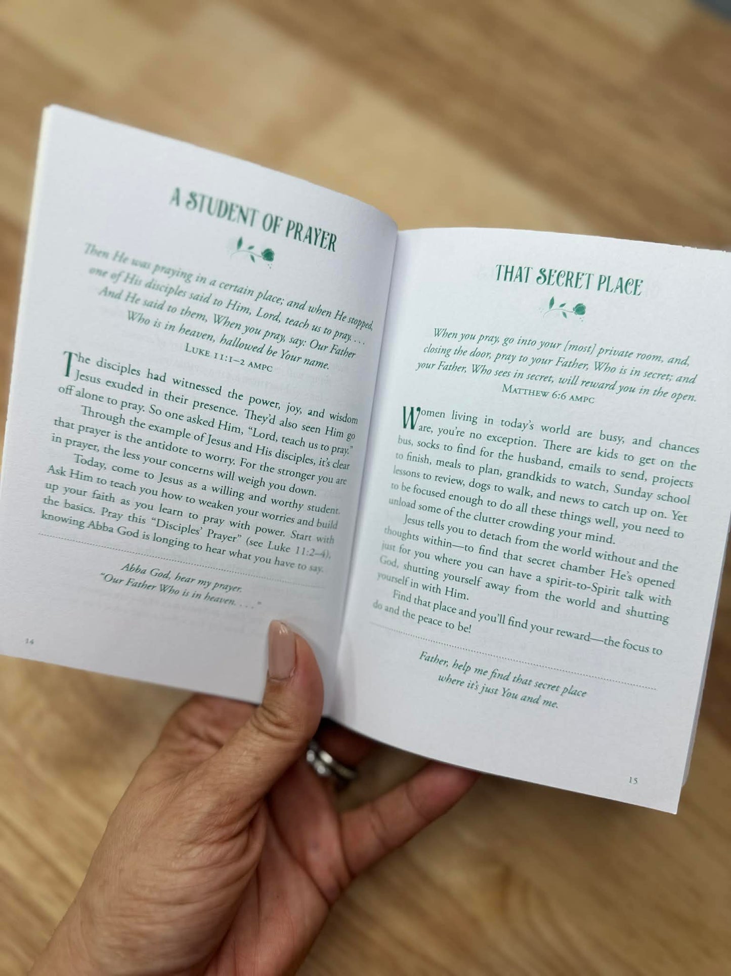 Worry Less, Pray More Devotional