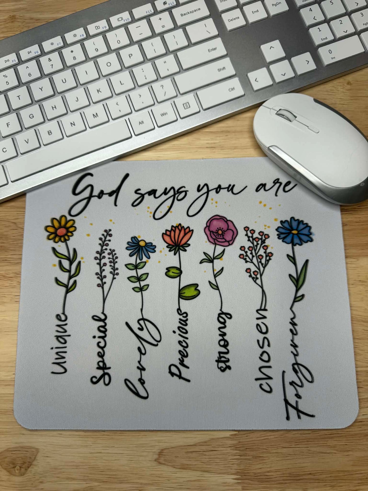 God says you are, mousepad