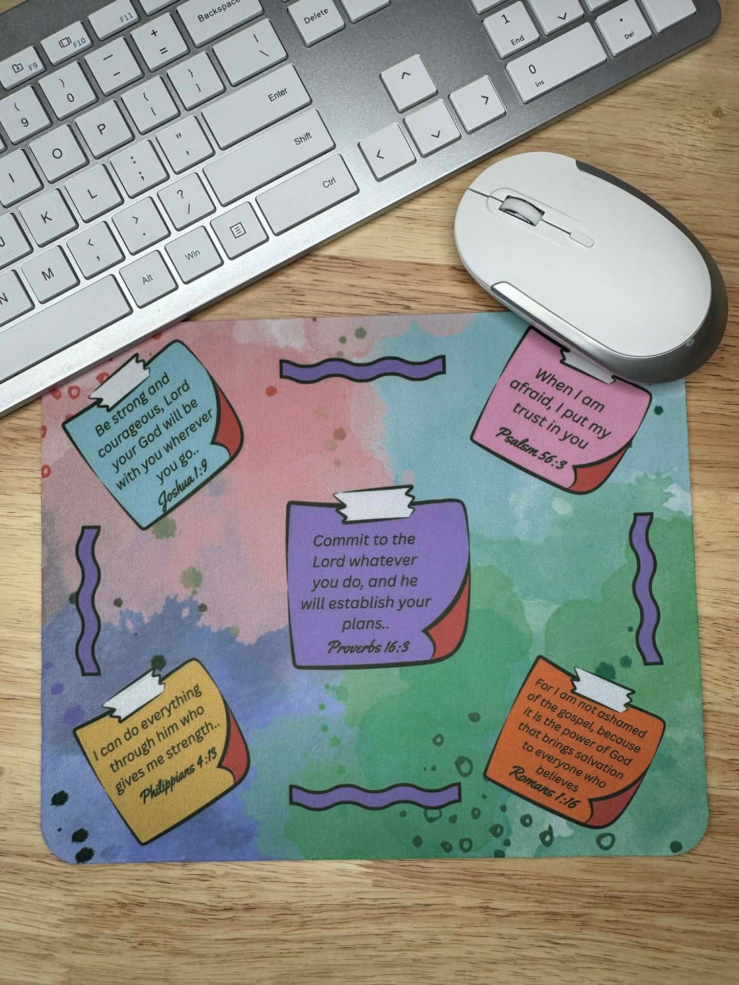 Bible verse mousepad
