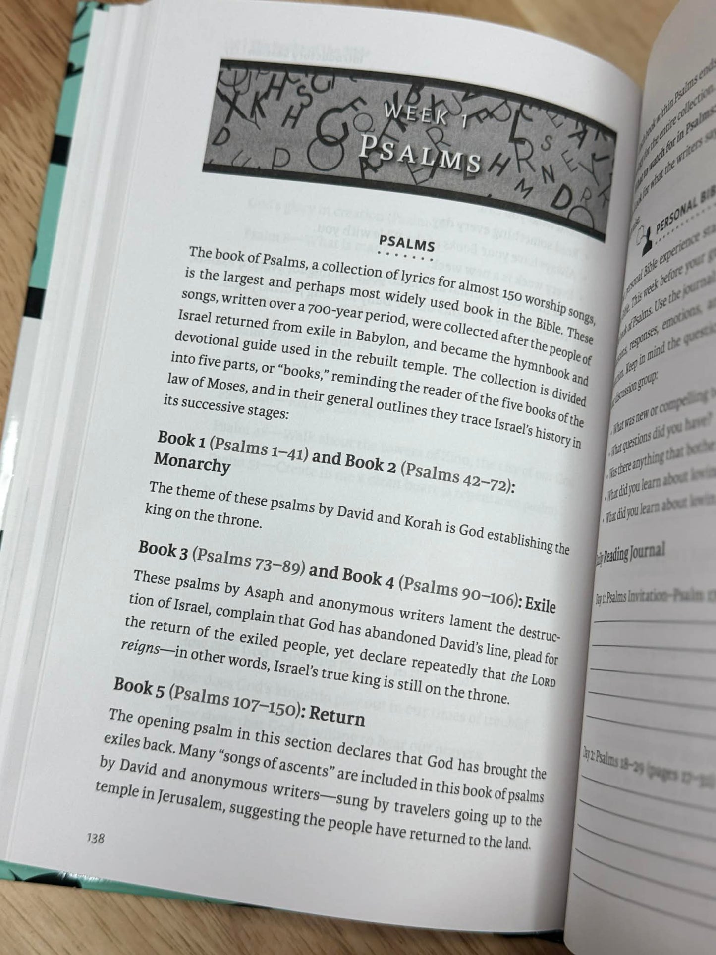 The Books of the Bible Study Journal * FREE Stationary Kit Included *